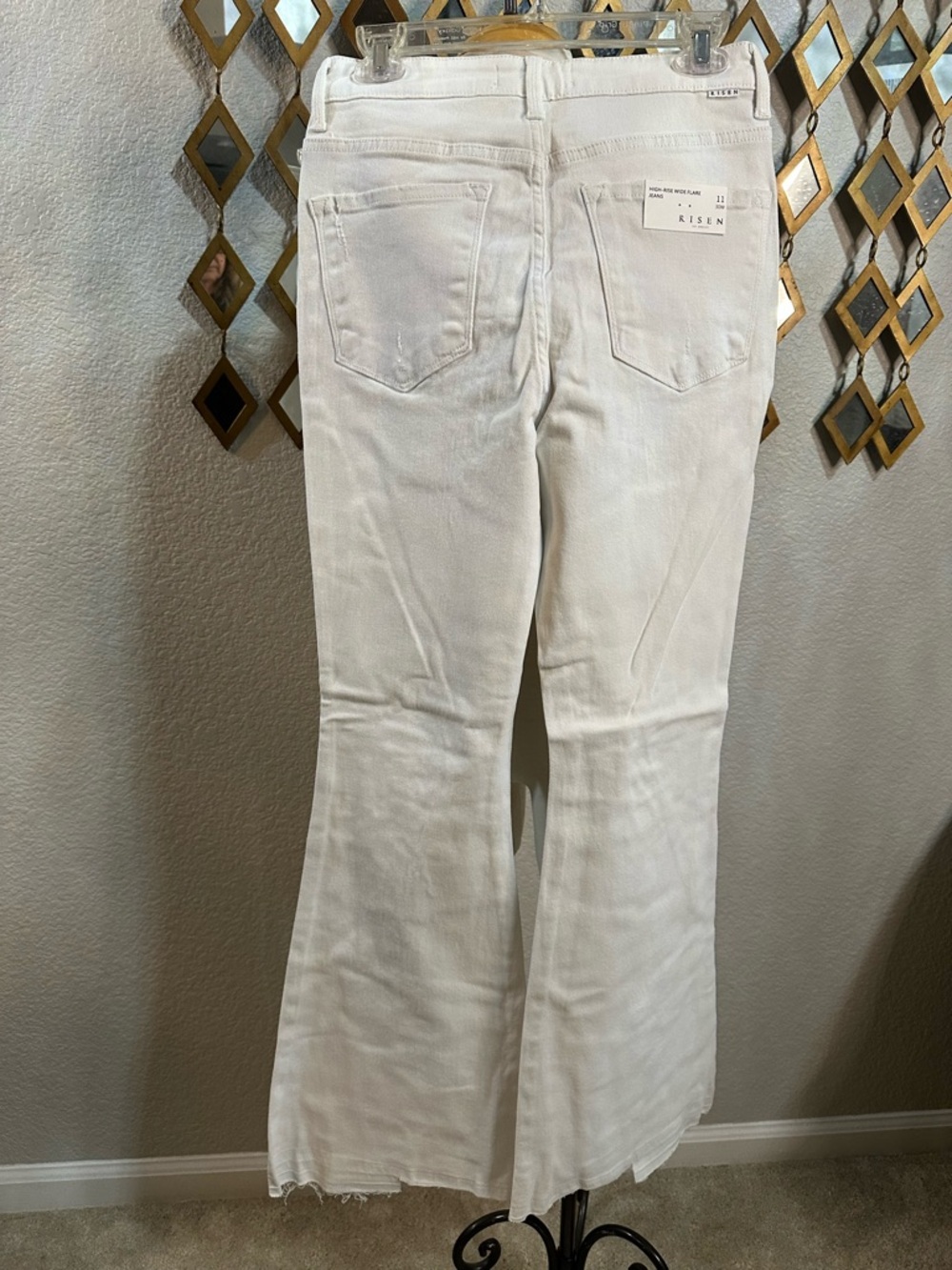 NWT Risen High Rise Wide Flare-Various Sizes - Picture 5 of 6